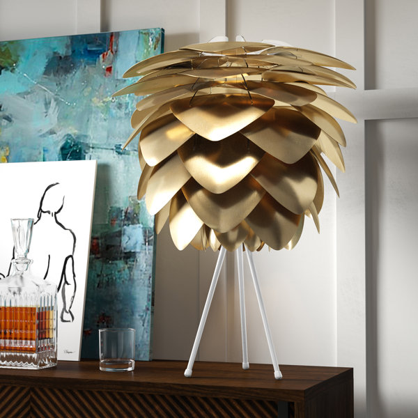 Ivy Bronx Beland Metal Tripod Lamp Wayfair